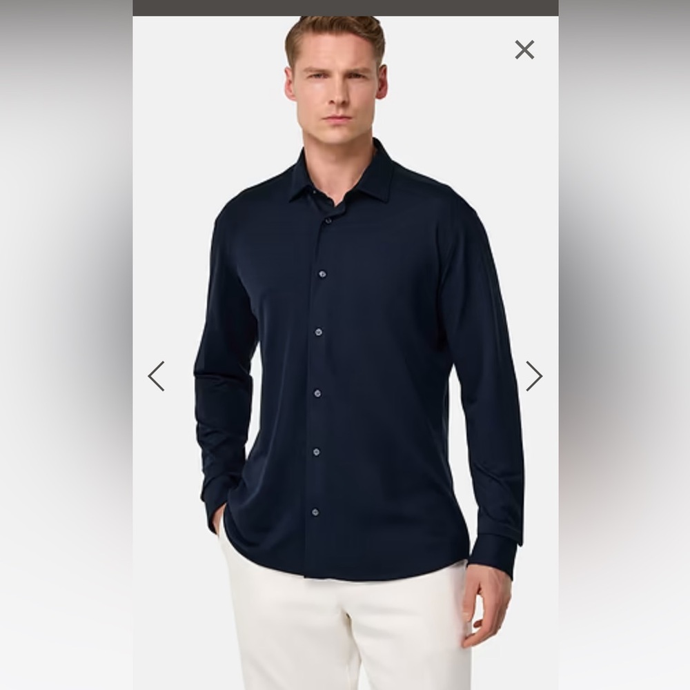 Men's Boggi Cotton Button Down Shirt
